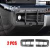 For HAVAL H9 2nd MKII 2024 2025 2026 Car Front Rear Fog Light Lamp Cover Trim Headlight Covers Frame Hole Black Accessories