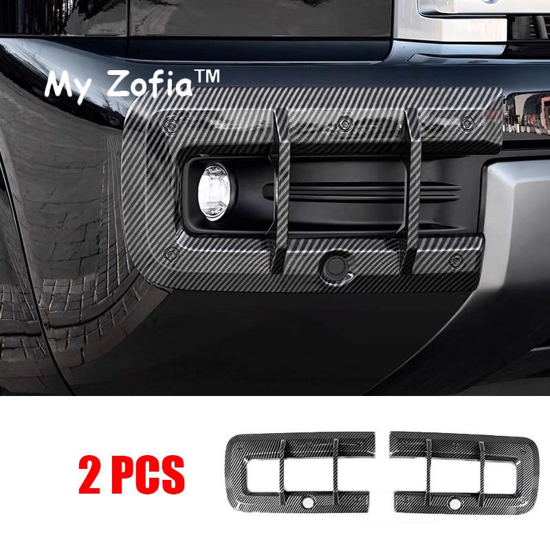 For HAVAL H9 2nd MKII 2024 2025 2026 Car Front Rear Fog Light Lamp Cover Trim Headlight Covers Frame Hole Black Accessories