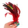 China Kick Shuttlecock Fitness Entertainment Footbal Foot Kick Fancy Colorful Goose Feather Shuttlecock For Physical Exercise