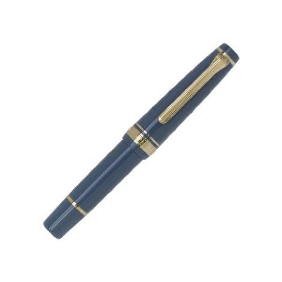 Sailor Professional gear Slim Mini Sapporo AYUR BLUE MF Nib 11-1503-340 with Converter