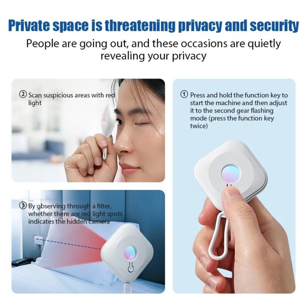 Portable Anti Candid Camera Detector Anti-spying Detector  for Locker Room Public Bathroom