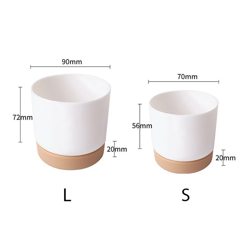 Automatic Water Absorption INS Style Flower Planter Flowerpot Succulent Planter Pot Garden Supplies