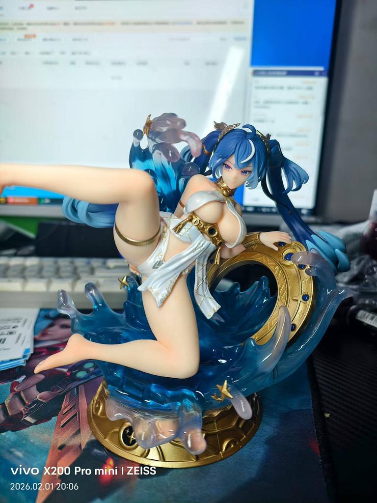 Game Iuno Figure Wuthering Waves Action Figures Figurine Desk Decoration Doll Collection Statue Model Toys Adults Birthday Gifts