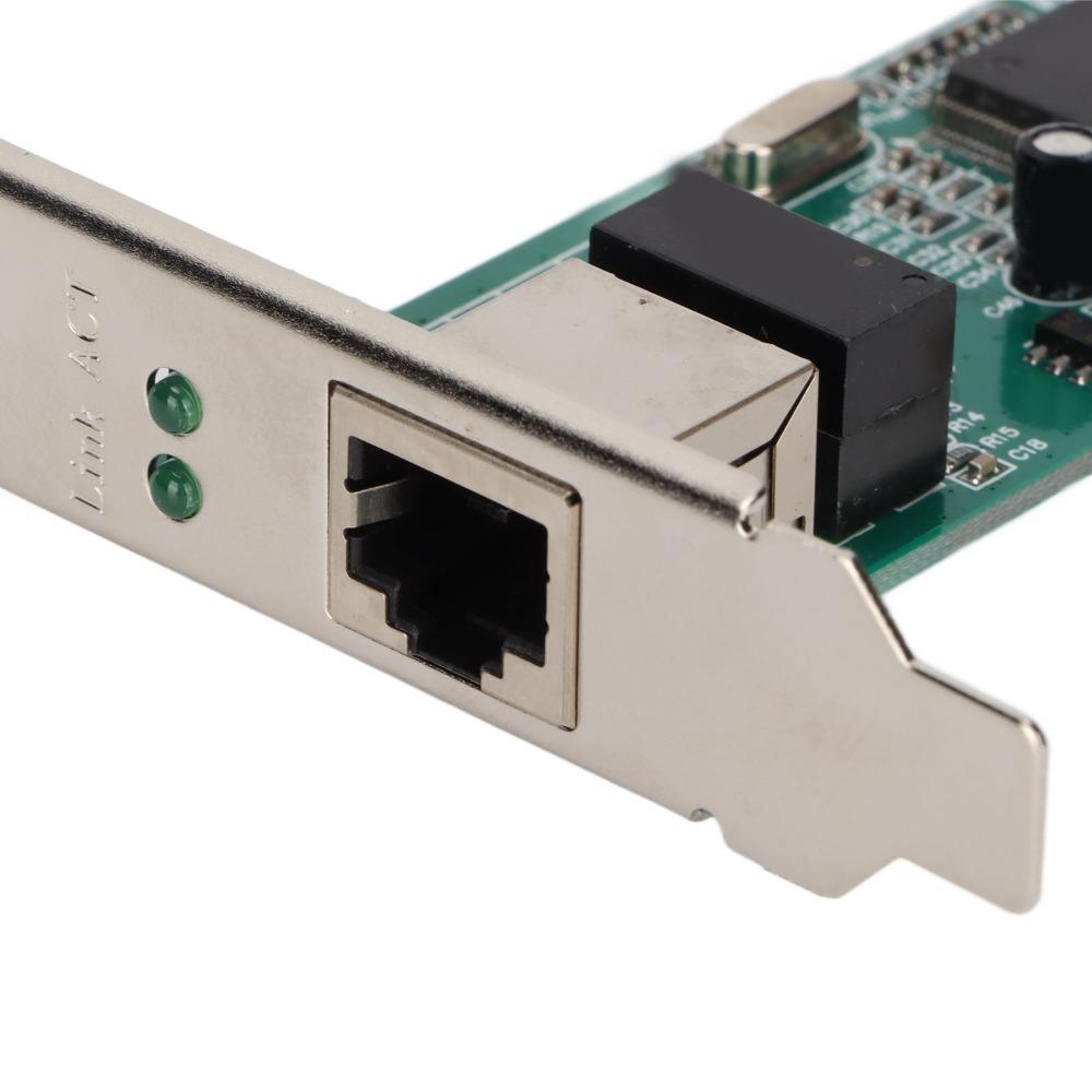 RTL8169 Chip PCI Gigabit Network Card High-Speed Transfer Gigabit Ethernet Card  Desktop Computers