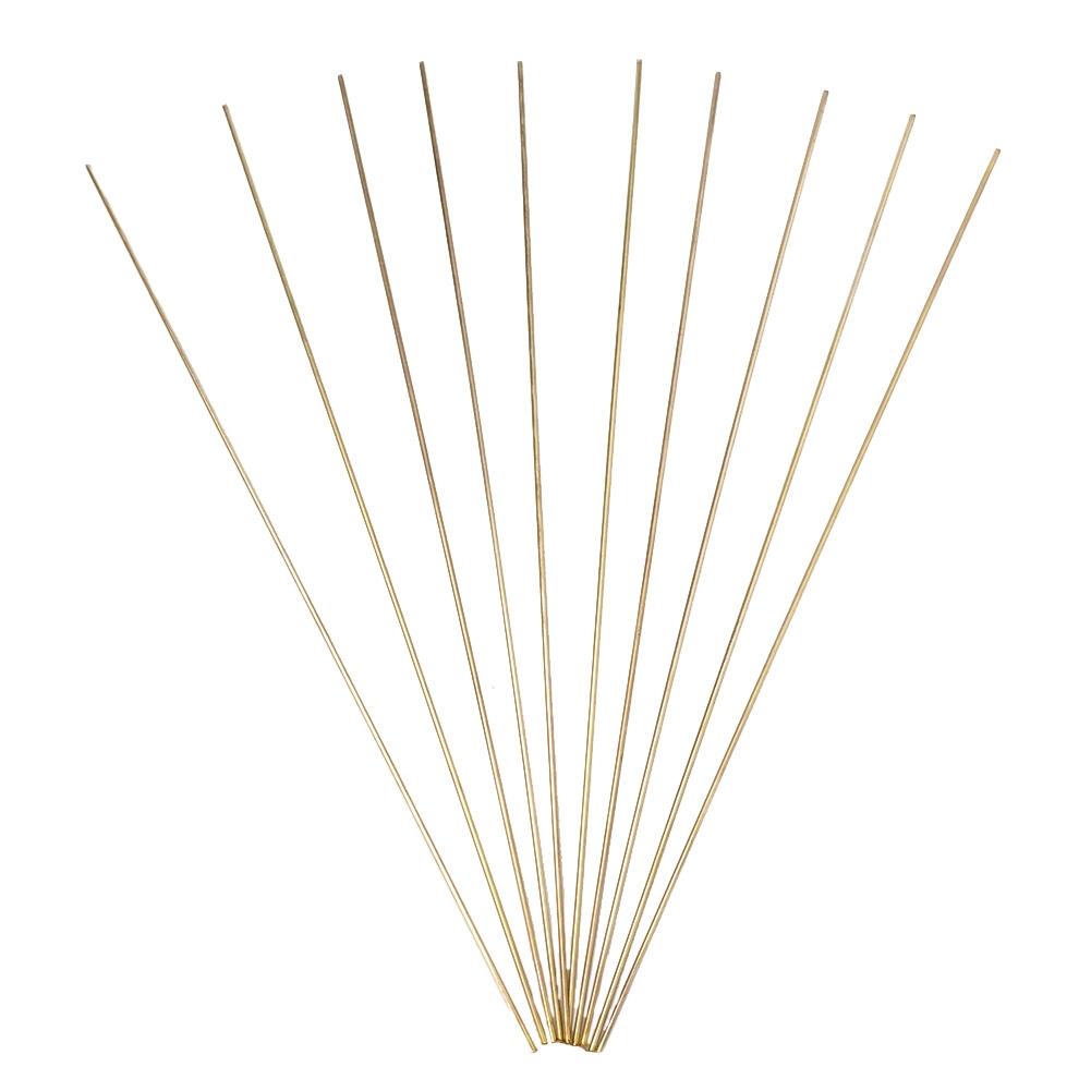 Brass Welding Rod 10PCS Brass HS221 Brazing Easy Golden