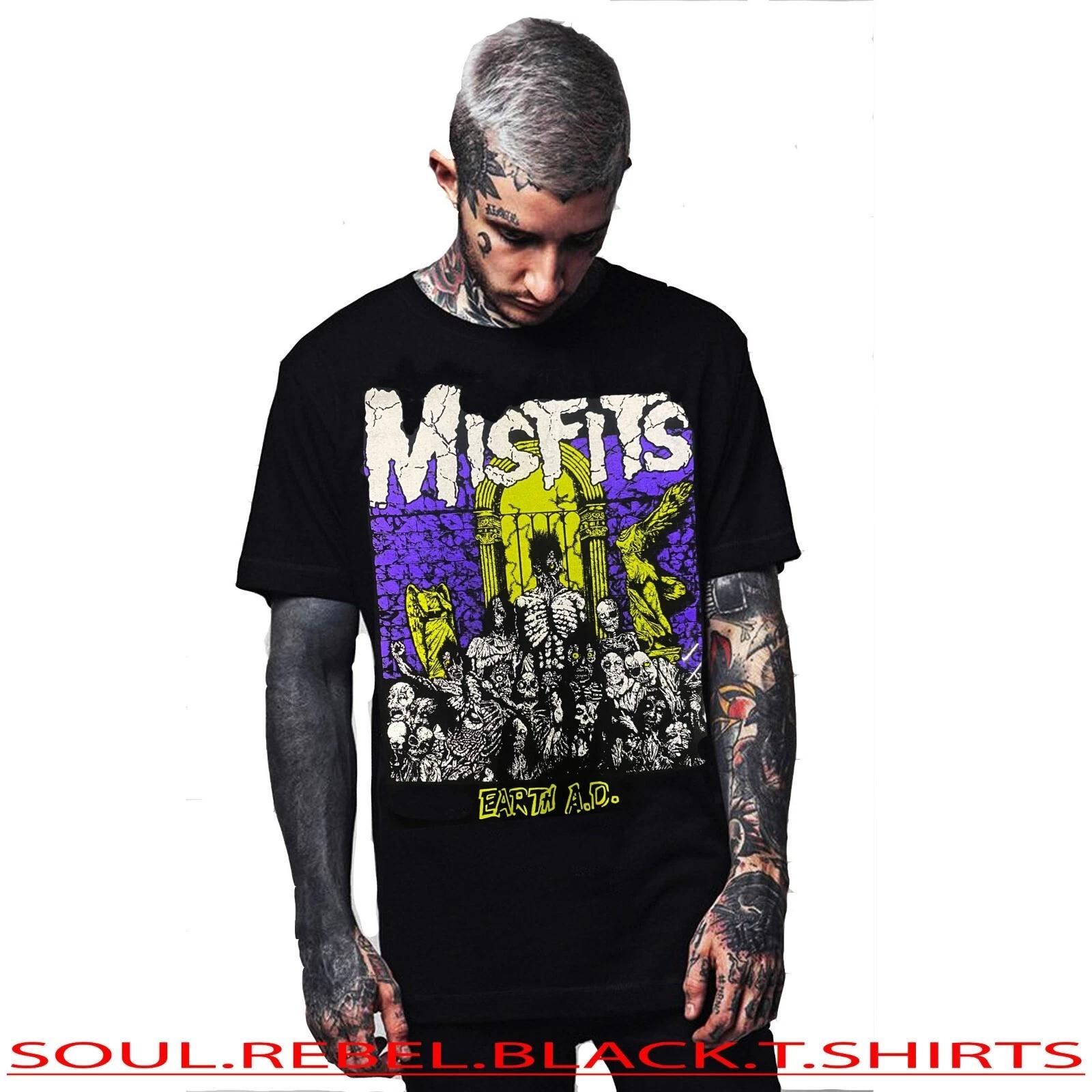 MISFITS EARTH A.D THE CLASSIC ROCK PUNK ROCK T-Shirt XXXL