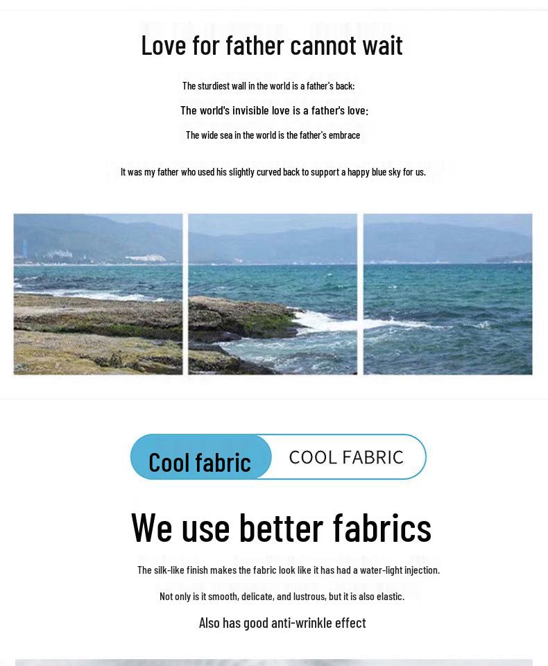 Summer 2024 Father's Day Polo Set for Middle-Aged Men - Short-Sleeve Sportswear for Dad (50-60 Years)