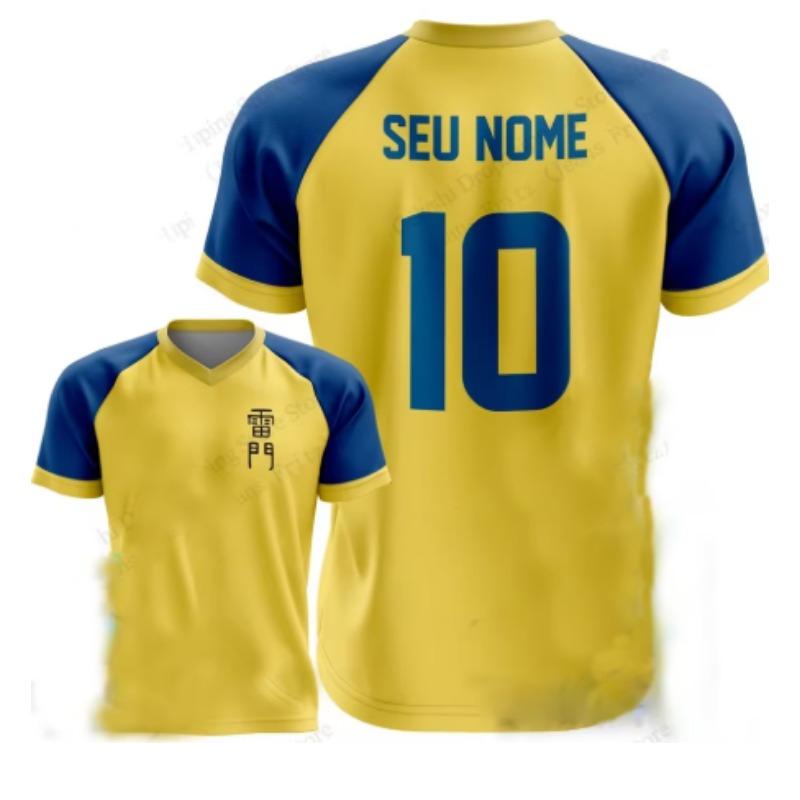 Kaio Football Jersey T Shirt Anime Inazuma Eleven 3D T-Shirt Fashion Cool Daily Soccer Uniforms Outdoor Sport Top