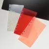 A6 PP Double-Layer Paper Index Divider 6 Holes For Binder Planner Notebook Stationery Notebook Paper Divider Accessories