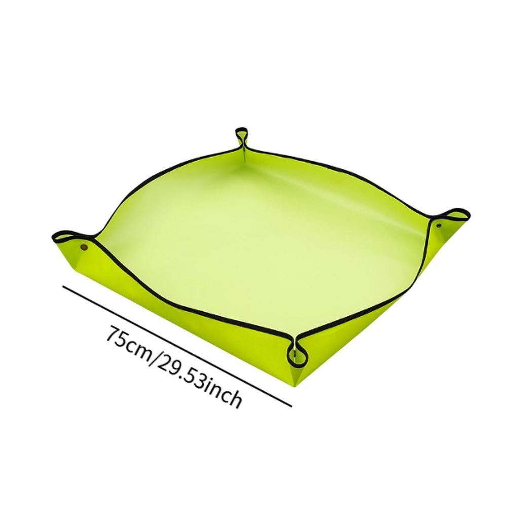 Waterproof Foldable Plant Repotting Mat Garden Potting Pad for Flowerpot Transplanting Mixing Soil Plant Pruning Garden Tool