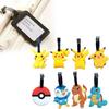 Pokemon Pikachu Charmander Squirtle Travel Luggage Tag Gengar Charmander Squirtle Silicone Travel Id Tag For Cruises