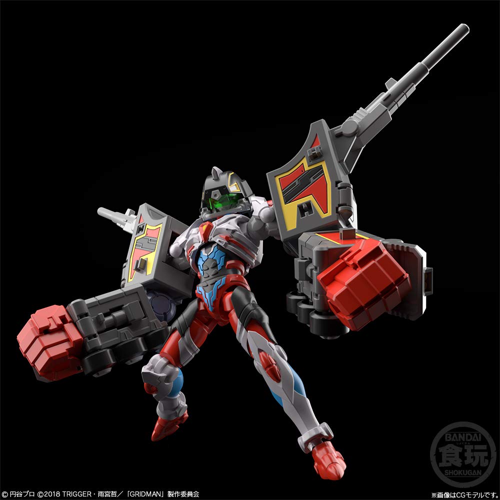 Super Mini-Pla SSSS.GRIDMAN (4-pack) - Candy Toy & Gum (SSSS.GRIDMAN)