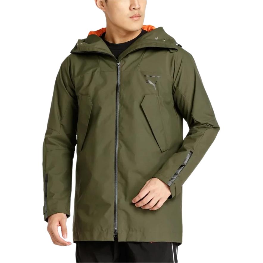 

Puma Casual Windbreaker Jacket Men Outerwear Green 577662-15 S