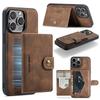 2 In 1 Detachable Cards Bag Wallet Leather Case for iPhone 16 Pro Max 15 14 13 12 Mini 11 XR XS 7 8 Plus Flip Magnetic Cover