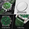 Top Military Man Wristwatch Waterproof Luminous Chronograph Leather Exquisite Watches Men Sports Quartz Watch