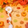 50-500pcs Glittering Pumpkin Sticker Halloween Gift Wrapping Label Scrapbook Stationery Stickers