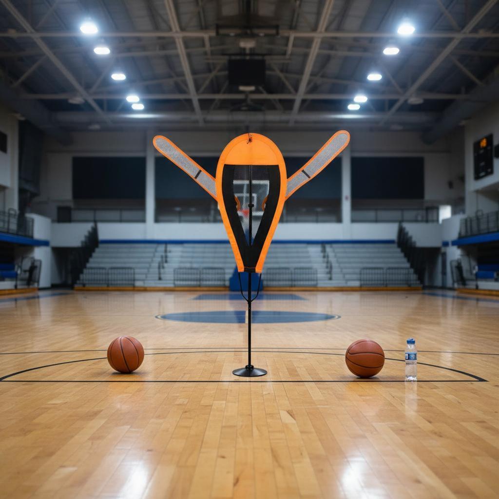 Adjustable Basketball Defense Mannequin Moveable Arms Basketball Defender Mannequin Sports Training Equipment Long-Lasting