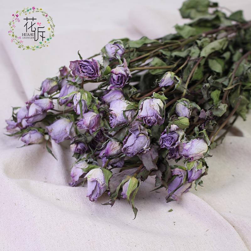 Small Dried Rose Buds for DIY Flower Arrangements and Home Decor