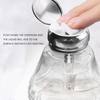 ABWR-Empty Nail Polish Makeup Remover Pump Dispenser Glass Push Down Press Bottle