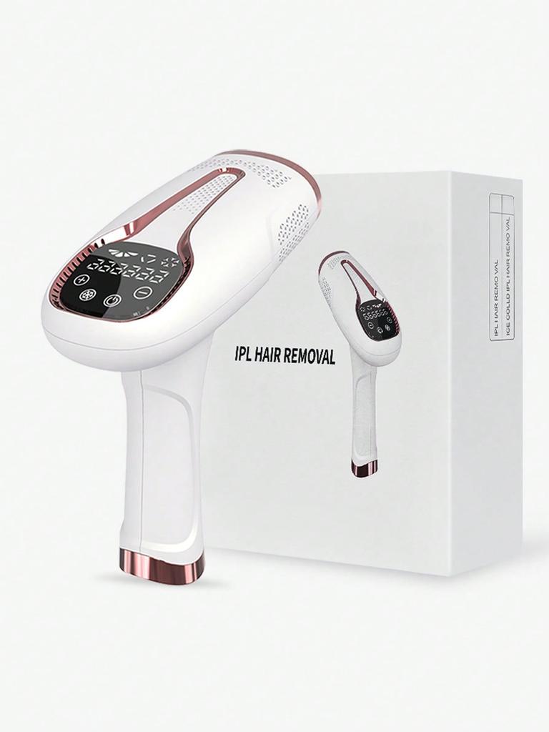 04 Schmerzloser Epilierer, IPL-Laser-Haarentfernungsgerät für Frauen und Männer, 3-in-1 für zu Hause für den ganzen Körper, Gesicht, Achseln, Bikini, Arme