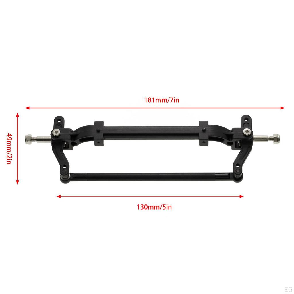 1/1 Axle Steering Rod Upgrade Parts for Model Crawler Buggy Car DIY