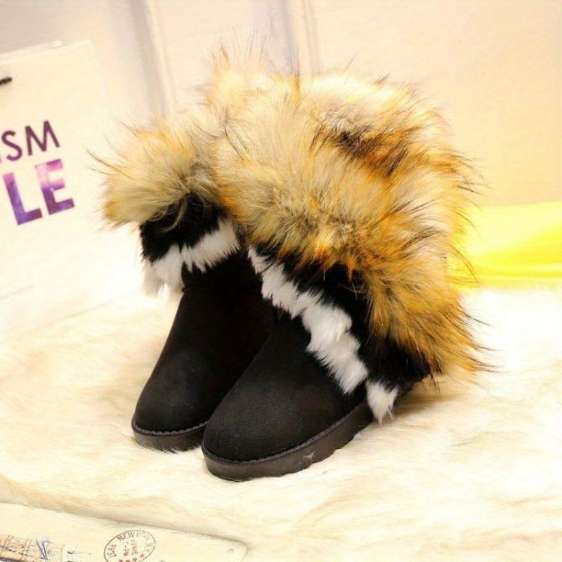 New Snow Boots Women's Mid-calf Boots Cotton Shoes Boots