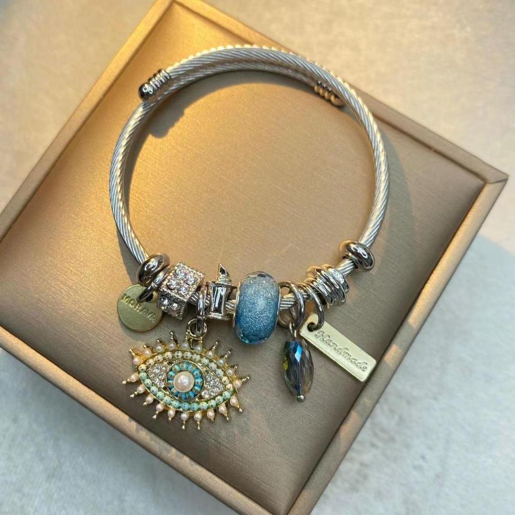 Handstring Princess Dream Bracelet Ocean Demon Eye Bracelet with Diamond Bracelet