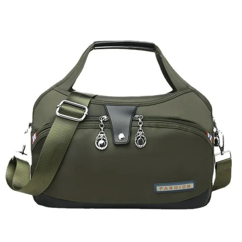 Duża pojemność kobieca torba typu crossbody, monochromatyczna torba na ramię, prosta, swobodna i słodka, wysokiej jakości, modna, nowa