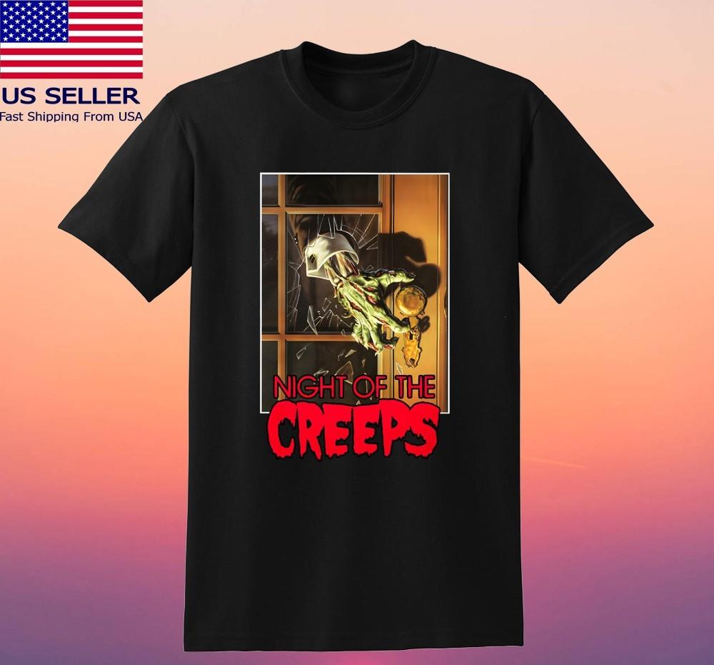 Night of the Creeps Horror Movie Graphic T-shirt