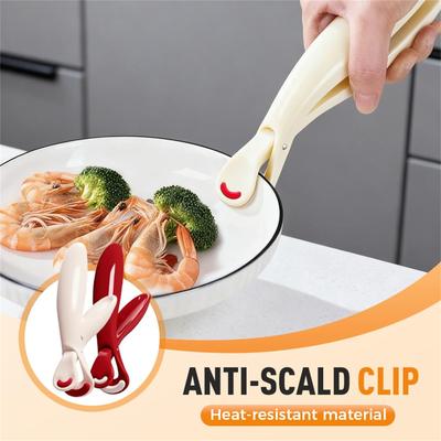 Hot Plate Multi-Function  Scald Bowl Clip Hot Dish Plate Grip, Microwave Plate Tongs Pizza Pan Plate For Kitchen, Kitchen Utensil