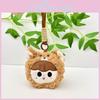 Baby Three Plush Doll Keychain With Pp Cotton Filling For Kids And Collectors