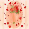 Rose Bouquet Hair Clip