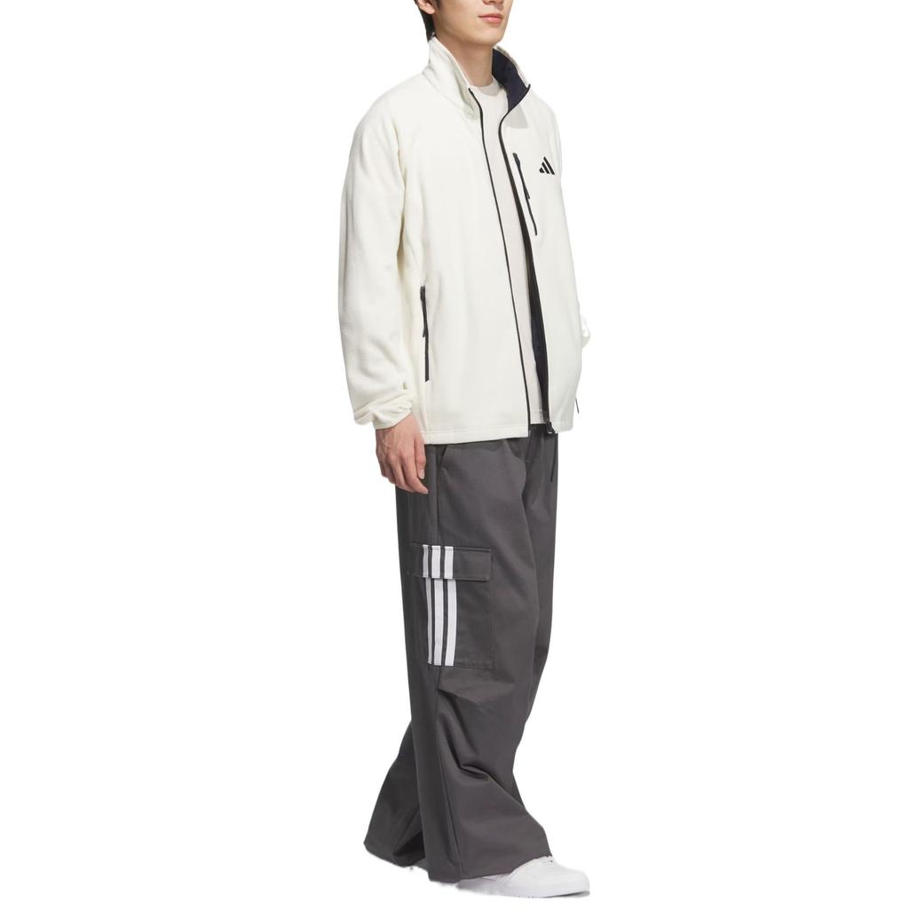 Adidas Velvet Jackets Unisex Ivory Moderate KH1804