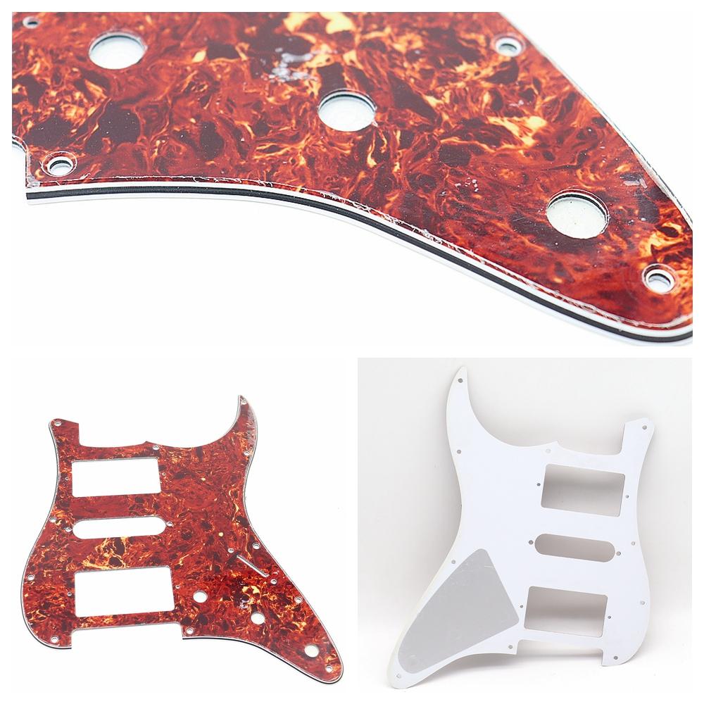 3 Ply 11 Holes HSH Electric Guitar Pickguard for FD ST Style Guitar Accessories with Screw
