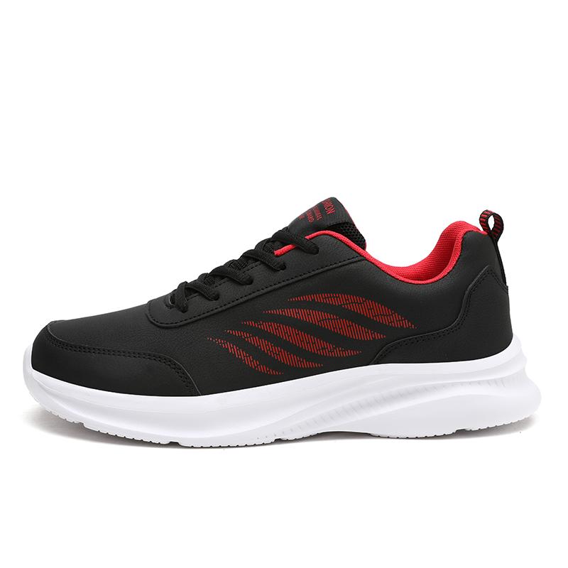 Fashion New Men Running Shoes Winter Warm Male Sneakers Anti Slip Breathable Mens Walking Shoes Lace Up Soft Casual Shoes Lightweight