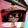 Anime H-Hellsing Mikrofaser Bedrucktes Strandtuch Bergsteigen Yoga Strand Schwimmen Laufen Saugfähiges Weiches Handtuch