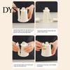 Stainless Steel Vegetable Slicer Manual Shredder, with Stable Suction Cup Base Design, 5 Removable Chopper Replaceable Blades Kitchen Chopper,