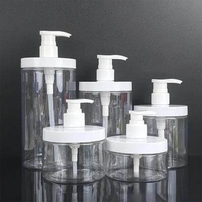 300-1000ml Butelka Dozownika Mydła Szampon Żel Pod Prysznic Butelka Uzupełniana Szeroki Otwór Balsam Butelka Dozownika Środek do Dezynfekcji Rąk Pojemnik Łazienkowy