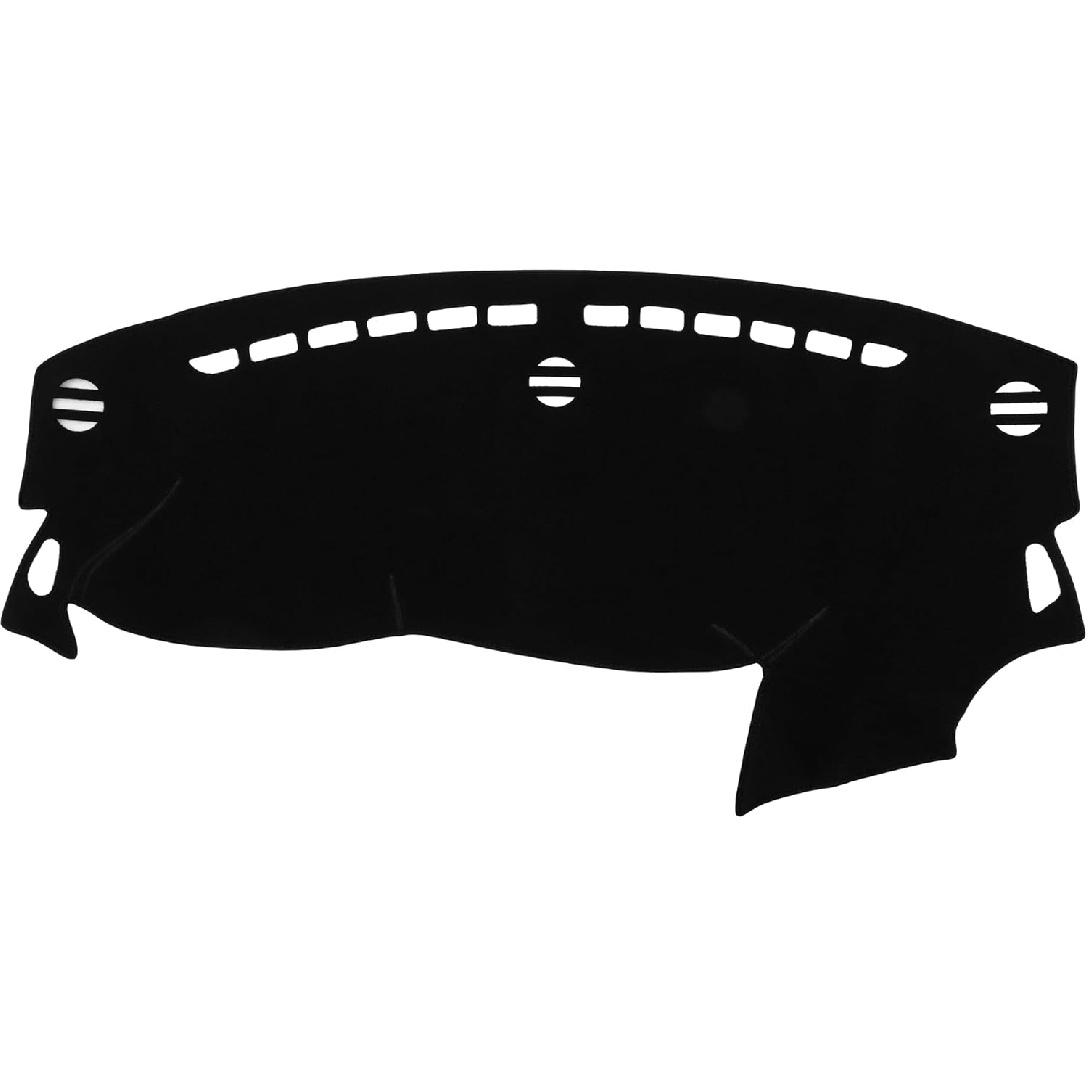 Dashboard Cover Compatible for Dodge Dart 2013-2016, Nonslip Polyester Black Dash Cover Mat Dash Board Protector Cover чёрный