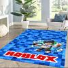 Roblox 81 Floor Rug Office Rug Suitable for Foyer Playrooms Balcony Living Rooms Anti-slip Rug Office Home Decor Perfect Gift for Women/Men
