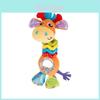 Giraffe Baby Rattle Plush Toy With Sound For Newborns And Tactile Stimulation