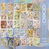 30sheets Afternoon Fairy Tale Series Retro Ins Decor Materials Die Cut Stickers Book DIY Scrapbook Aesthetics Journal Supplies