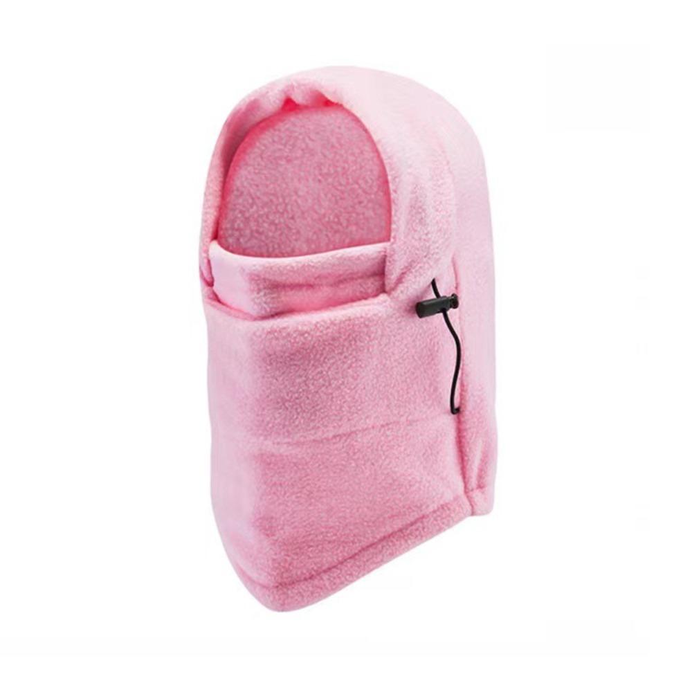 Windproof Neck Warmer Hooded Design Face Mask New Fleece Balaclava  For Women Men