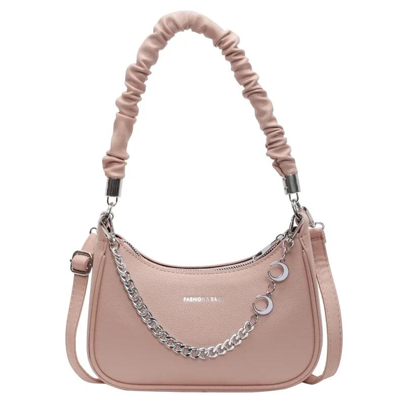 Versatile Crossbody Bag for Women's Fashion  New Customized Simple Shoulder Bag  One Shoulder Bag
