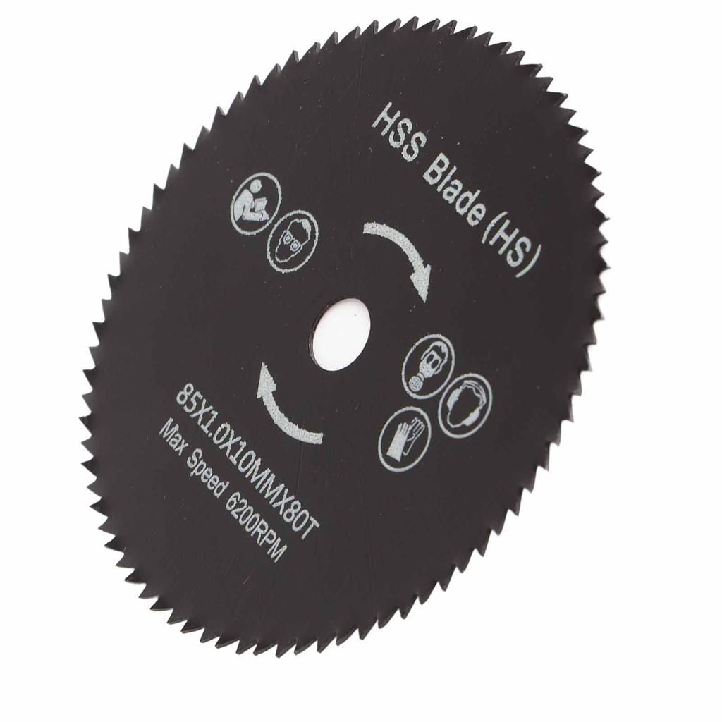 85mm 80-tooth stainless steel circular saw blade Wood cutting tool 10mm bore Cutting saw blade Circular saw blade