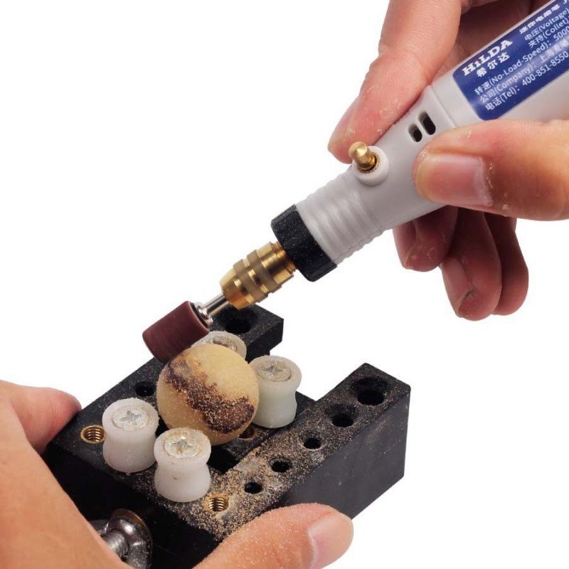 Electric Handheld Grinder & Polisher: Wood Carving, Jade Polishing, Cutting, Engraving Mini Drill