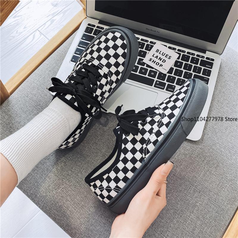 Fashion Unisex Canvas Shoes for Men Casual Wear-resistant Breathable Trendy Men's Sneakers Men Lace-up White Flats Zapatillas De Deporte