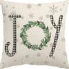 Merry Christmas Decor Cushion Cover 45x45 cm Pillow CaseCartoon Reindeer Santa Claus Printed Throw Pillowcase Linen Pillow Cover