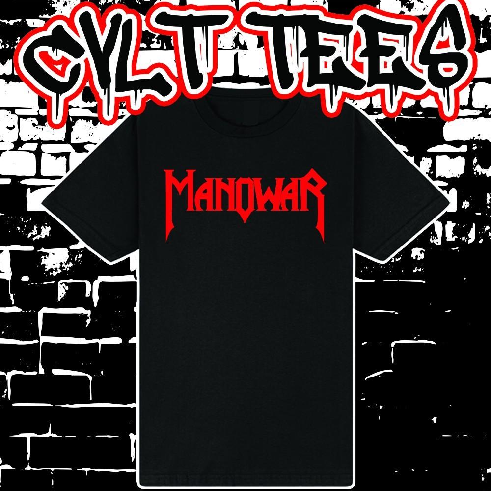 

Футболка с логотипом группы Manowar 100% хлопок Унисекс XXXL