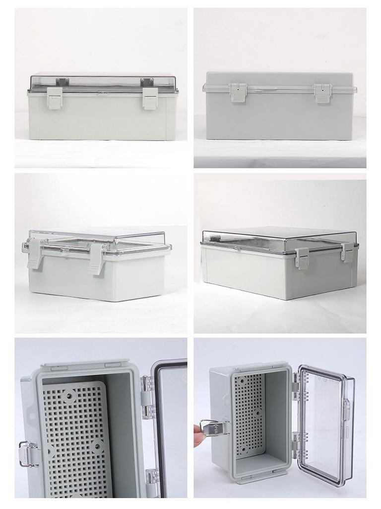 X Series Waterproof Junction and Splitter Box - Plastic Latch Box for Industrial Use